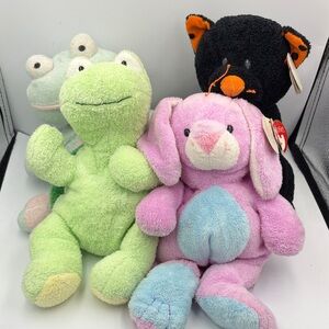 Lot of 4 TY Pluffie Animal Plush
